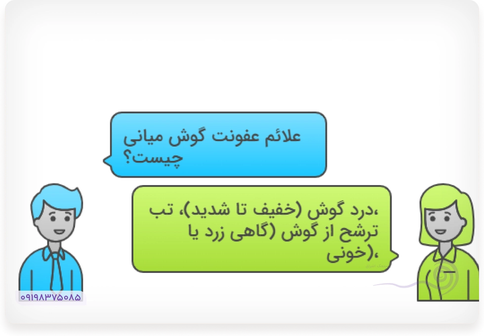 علائم عفونت گوش 